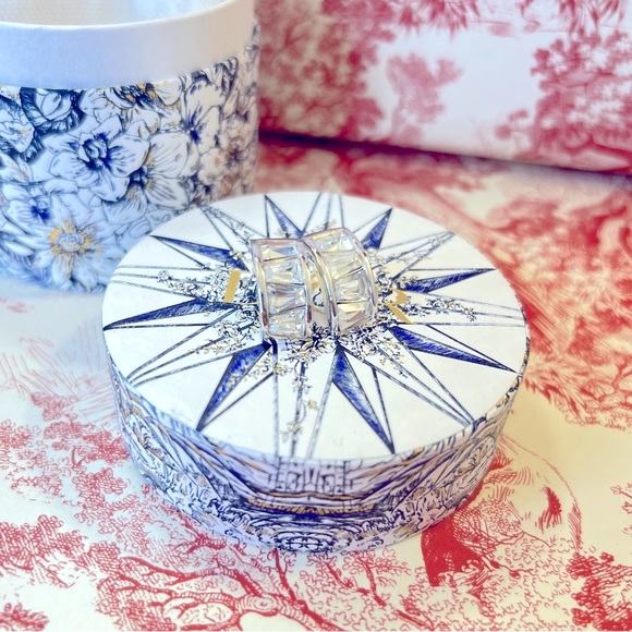 DIOR Pierced Earrings “Timeless Diamanté” Authentic Christian Dior - Picture 2 of 10